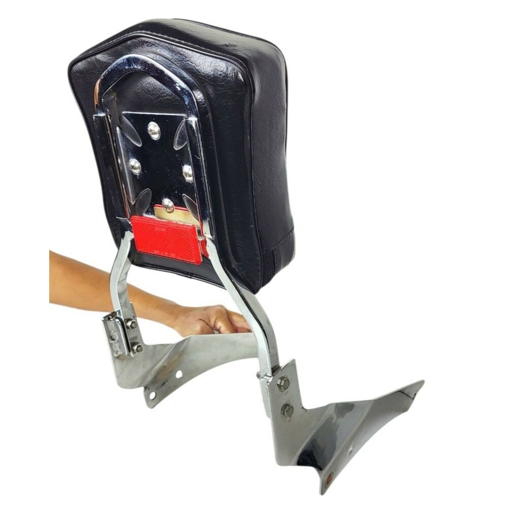 Vintage Calvary Biker Motorcycle Detachable Sissy Bar Passenger Backrest